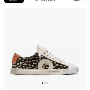 Oliver Cabell Animal Print Sneakers